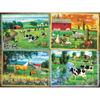 COBBLE HILL Puzzle Priatelia z vidieka XL 275 dielikov