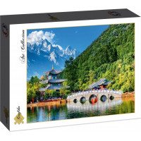 GRAFIKA Puzzle Snežná hora nefritového draka, Čína 1000 dielikov