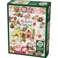 COBBLE HILL Puzzle Vianočné pečenie 1000 dielikov