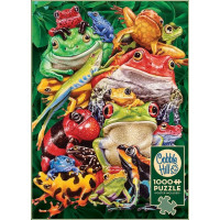 COBBLE HILL Puzzle Žabí biznis 1000 dielikov