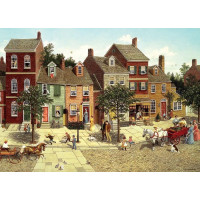 COBBLE HILL Puzzle Zákruta na námestí 1000 dielikov