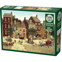 COBBLE HILL Puzzle Zákruta na námestí 1000 dielikov