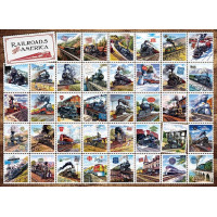 COBBLE HILL Puzzle Železnica Ameriky 1000 dielikov