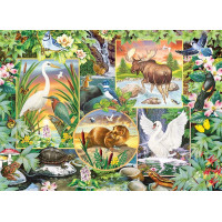 COBBLE HILL Rodinné puzzle Kúzlo rieky 350 dielikov