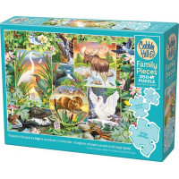 COBBLE HILL Rodinné puzzle Kúzlo rieky 350 dielikov