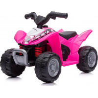 CHIPOLINO Elektrické vozítko Štvorkolka 6V Honda s melódiami ATV Pink