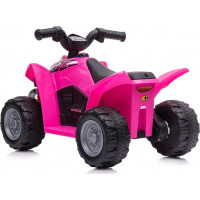 CHIPOLINO Elektrické vozítko Štvorkolka 6V Honda s melódiami ATV Pink