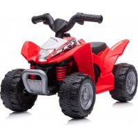 CHIPOLINO Elektrické vozítko Štvorkolka 6V Honda s melódiami ATV Red