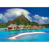 BLUEBIRD Puzzle Bora Bora, Tahiti 500 dielikov