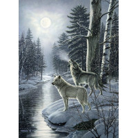 COBBLE HILL Puzzle Vlci o polnoci 1000 dielikov
