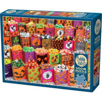 COBBLE HILL Puzzle Halloweenskej sladkosti 500 dielikov