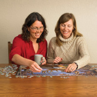 COBBLE HILL Puzzle Jelene a bažanti 500 dielikov