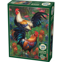 COBBLE HILL Puzzle Kohúty 1000 dielikov