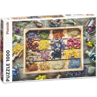 PIATNIK Puzzle Liečivé bylinky 1000 dielikov