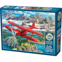 COBBLE HILL Puzzle Lietadlo Beechcraft Staggerwing 500 dielikov