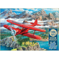 COBBLE HILL Puzzle Lietadlo Beechcraft Staggerwing 500 dielikov