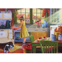 COBBLE HILL Puzzle Pečenie jablčného koláča 500 dielikov