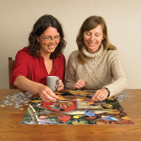 COBBLE HILL Puzzle Jesenná búdka 500 dielikov
