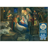 COBBLE HILL Puzzle V jasličkách 500 dielikov