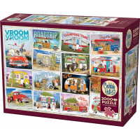 COBBLE HILL Puzzle Vroom Vroom 2000 dielikov