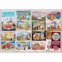 COBBLE HILL Puzzle Vroom Vroom 2000 dielikov
