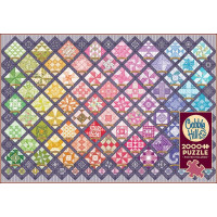 COBBLE HILL Puzzle Vyšívané deky 2000 dielikov