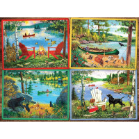 COBBLE HILL Puzzle Krajina chatárov XL 275 dielikov