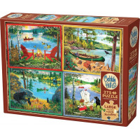 COBBLE HILL Puzzle Krajina chatárov XL 275 dielikov
