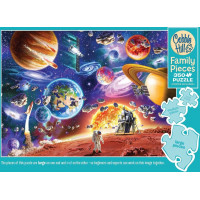 COBBLE HILL Rodinné puzzle Cesty vesmírom 350 dielikov