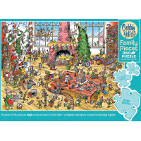COBBLE HILL Rodinné puzzle Pracujúce škriatkové 350 dielikov