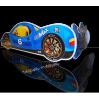 Detská autopostel MINIMAX 180x90 cm - modrá