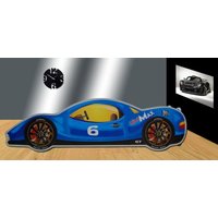 Detská autopostel MINIMAX 180x90 cm - modrá