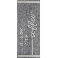 Behúň Cucina Life Begins After Coffee 105627 Grey Cream