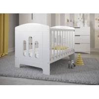 Detská postieľka CLASSIC 2 - biela