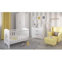 Detská postieľka CLASSIC 2 - biela