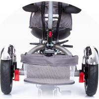 CHIPOLINO Trojkolka pre dvojčatá 2Play Liliac,Platinum