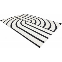Kusový koberec Mode 8631 geometric cream/black