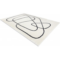 Kusový koberec Mode 8377 abstract cream/black