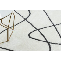 Kusový koberec Mode 8377 abstract cream/black