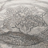 Kusový koberec STIVA ornament circle - šedý