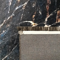 Kusový koberec BLACK and GOLD Marble - čierny/zlatý