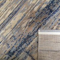 Kusový koberec MYLES PRI 15A-CB - béžový/modrý/hnedý