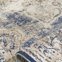 Kusový koberec MYLES PRY 10B-AM - béžový/modrý