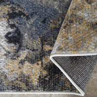 Kusový koberec KLARA mramor - šedý/modrý