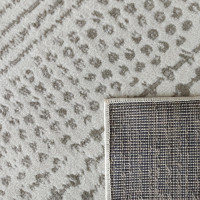 Kusový koberec KLARA stencil - béžový
