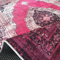 Kusový koberec ANTIQUE 200 - ružový