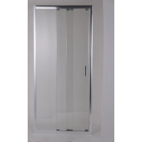 Sprchové dvere do niky 3-dielne CUNTIS - chróm