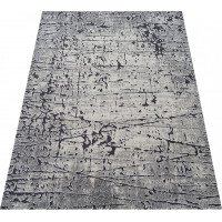 Kusový koberec MAGNE - línia - šedý