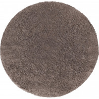 Moderný koberec SHAGGY CAMIL okrúhly - cappuccino