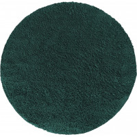 Moderný koberec SHAGGY CAMIL okrúhly - zelený